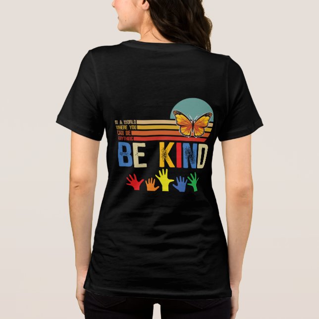 Camiseta Triblenda Ser amable (Reverso )