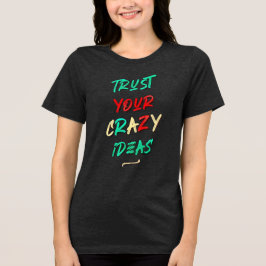 Camiseta Triblenda "ser mujeres fuertes motivación inspiradora negra
