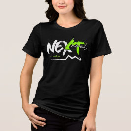 Camiseta Triblenda "ser mujeres fuertes motivación inspiradora negra