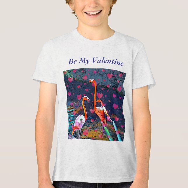 Camiseta Triblenda Serás Mi Valentín (Anverso)