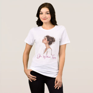 Camiseta Triblenda Serene Beauty Arte Minimalista