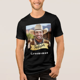 Camiseta Triblenda Serie de vaso de cerveza para padrinos: La leyenda