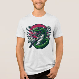 Camiseta Triblenda Serpiente verde