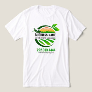 Camiseta Triblenda Servicio de Jardinería y Paisajismo Elegante Negro