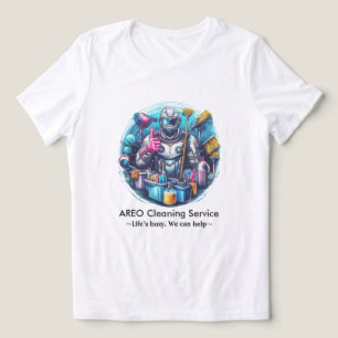 Camiseta Triblenda Servicio de limpieza de casas modernas ama de llav