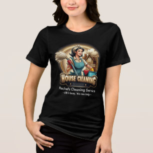 Camiseta Triblenda Servicio de limpieza de casas modernas ama de llav