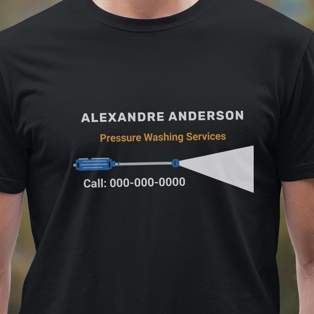 Camiseta Triblenda Servicios de lavado de presión (Pressure Washing Services T-Shirt)