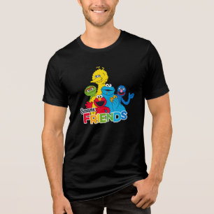 Camiseta Triblenda Sesame Street   Amigos de Sesame