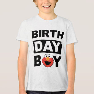 Camiseta Triblenda Sesame Street   Elmo - Cumpleañero