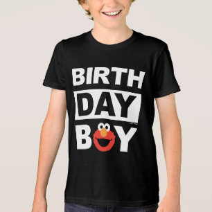 Camiseta Triblenda Sesame Street   Elmo - Cumpleañero