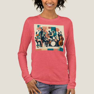 Camiseta Triblenda Sexteto de la Era del Jazz de mediados de siglo