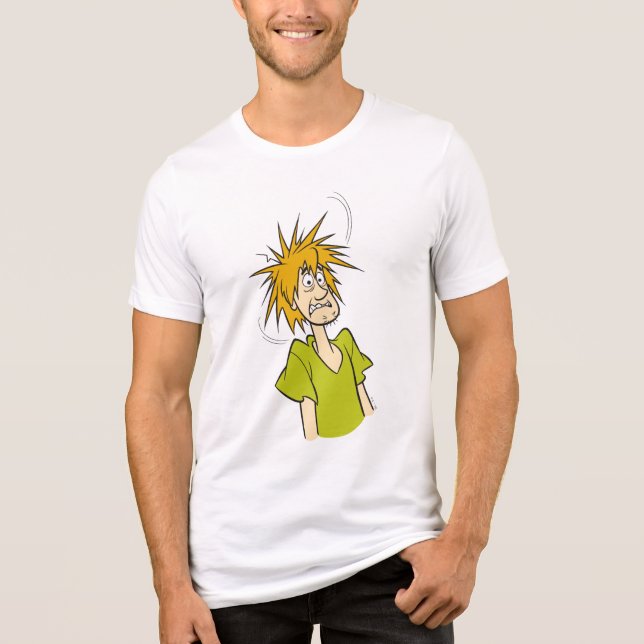 Camiseta Triblenda Shaggy asustada (Anverso)