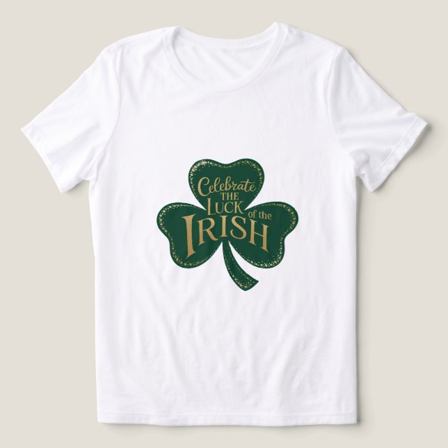 Camiseta Triblenda Shamrock Shimmer (Diseño delantero )