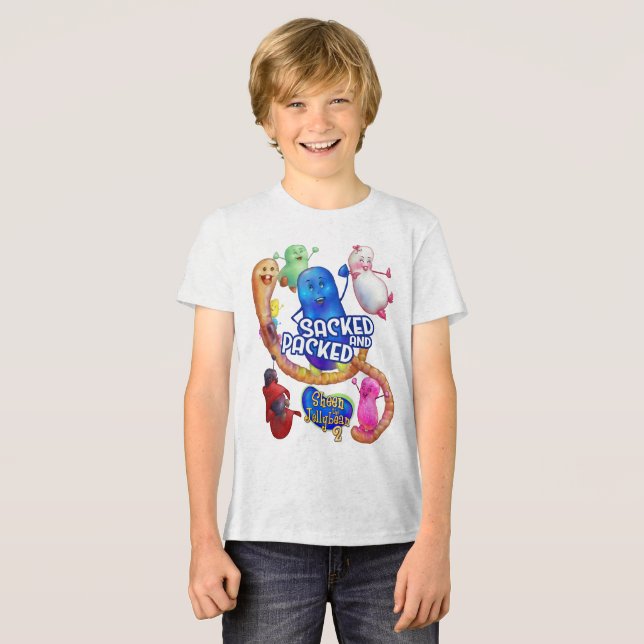 Camiseta Triblenda Sheen the Jellybean 2: Camiseta desechada y empaca (Anverso Completo)