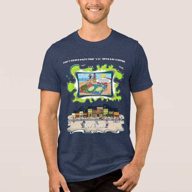 Camiseta Triblenda Shell Shocked | Encouragement Tri-Blend Shirt (Anverso)