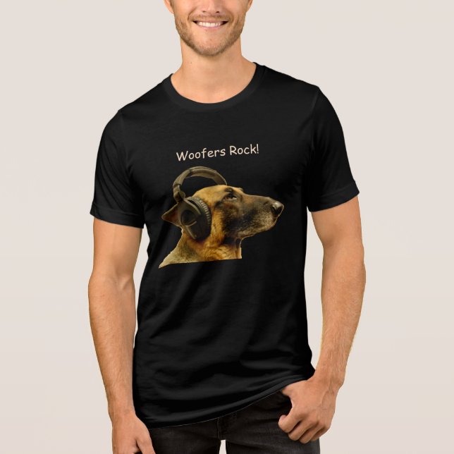Camiseta Triblenda Shepherd Mousepad DJ alemán (Anverso)