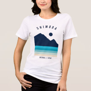 Camiseta Triblenda Shimoda Shizuoka Japón Playa Retro Vintage