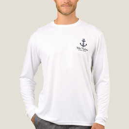 Camiseta Triblenda Ships Anchor Boat Name
