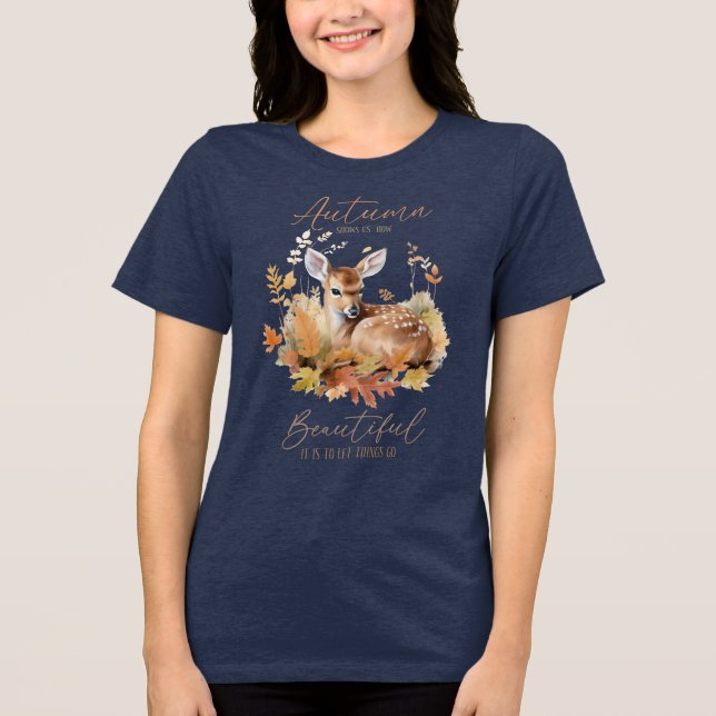 Camiseta Triblenda Show us de otoño (Anverso)