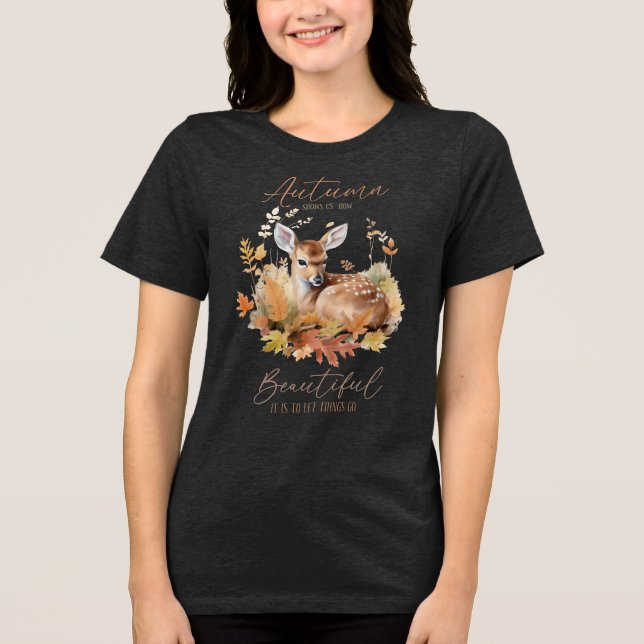 Camiseta Triblenda Show us de otoño (Anverso)