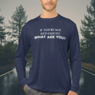 Camiseta Triblenda Si no eres antifascista, ¿qué eres?  