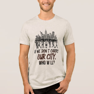 Camiseta Triblenda Si no llevamos nuestra ciudad