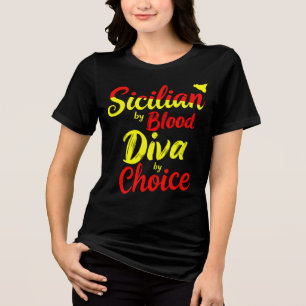 Camiseta Triblenda Siciliano por elección de diva de sangre