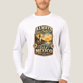 Camiseta Triblenda Siempre Lago Ontario y Golfo de México para mí
