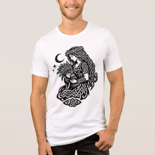Camiseta Triblenda Sigilo de la Doncella de Virgo — Tatuaje de Zodiac