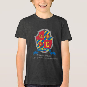Camiseta Triblenda Significado del nombre Gideon caballeros león y co