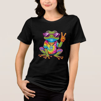 Camiseta Triblenda Signo de Paz Boho Hippy 60s 70s