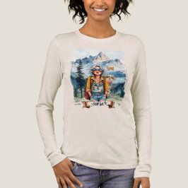 Camiseta Triblenda ¡Sigue teniendo estilo! Dama boho hippie haciendo 