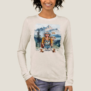 Camiseta Triblenda ¡Sigue teniendo estilo! Dama boho hippie haciendo