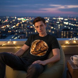 Camiseta Triblenda Silent Stalker Leopard | African Wildlife Predator