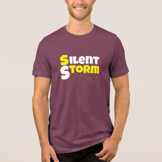 Camiseta Triblenda Silent Storm | Aesthetic Moody Minimalist Typograp
