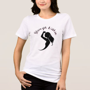Camiseta Triblenda Silhouette Empower Woman