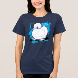 Camiseta Triblenda Silkie Chicken Funny