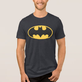 Camiseta Triblenda Símbolo de Batman | Logotipo Oval