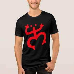 Camiseta Triblenda Símbolo de Coqui Taino Puerto Rico