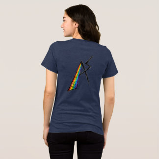 Camiseta Triblenda Símbolo del Espectro Autista AS | Arcoíris Moderno