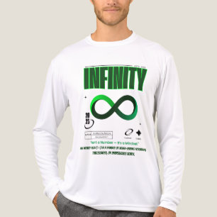 Camiseta Triblenda Símbolo infinito Tee de juego de mentalidad motiva