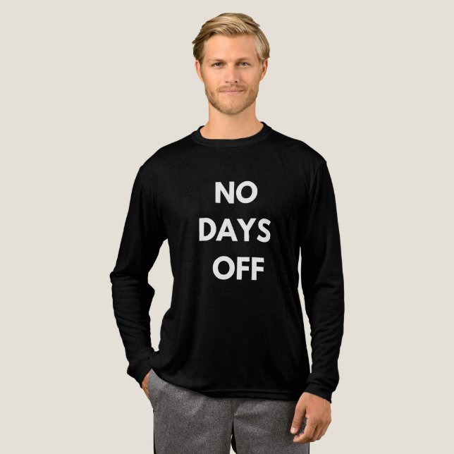 Camiseta Triblenda Sin Días Libres (Anverso Completo)