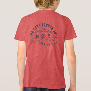 Camiseta Triblenda Sin luces de la ciudad, solo noches de fuego