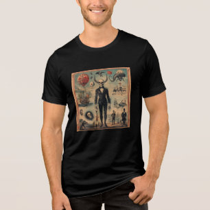 Camiseta Triblenda Sinister Circus Sideshow - Furioso Carnaval