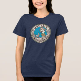 Camiseta Triblenda Sirena de Montauk El Fin Vacaciones de pesca en Nu
