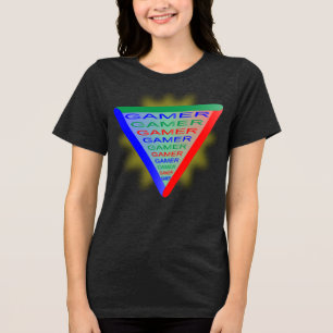 Camiseta Triblenda Sistema de juego Ultimate Gamer 3 Colores RGB