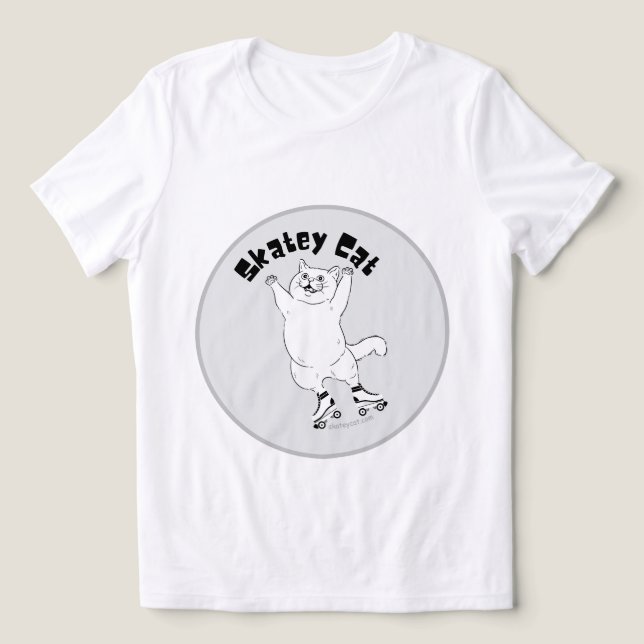 Camiseta Triblenda Skate Cat T-Shrit (Diseño delantero )