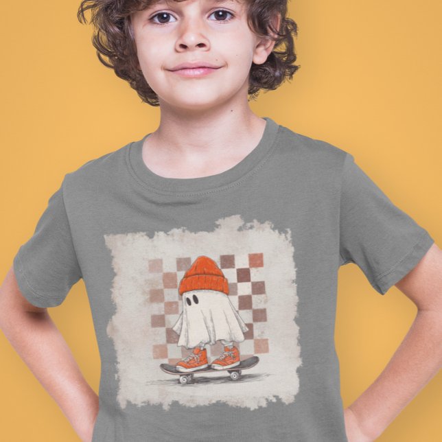 Camiseta Triblenda Skateboarding Ghost Retro Grunge (Subido por el creador)