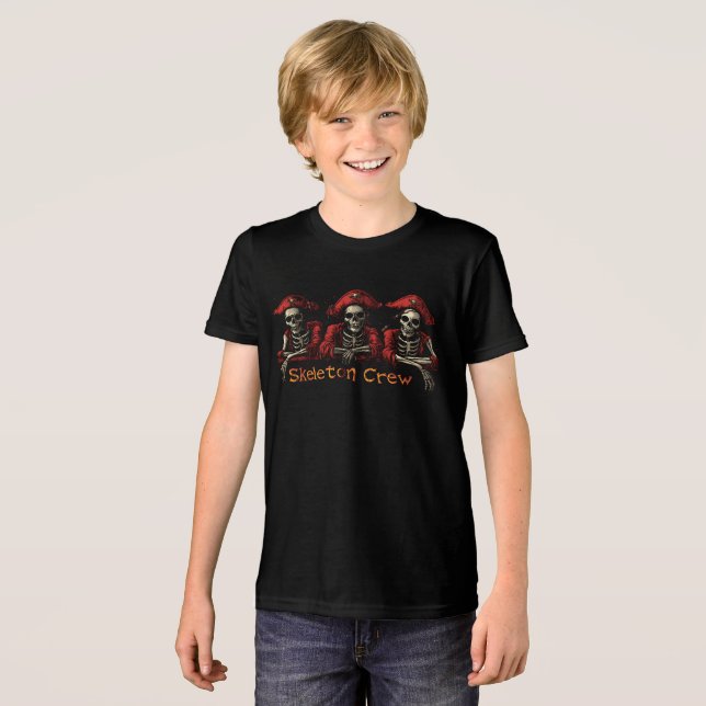 Camiseta Triblenda Skeleton Crew (Anverso Completo)