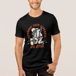 Camiseta Triblenda Skeleton Jiu Jitsu